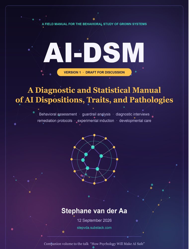 Cover of the AI-DSM field manual version 1.3