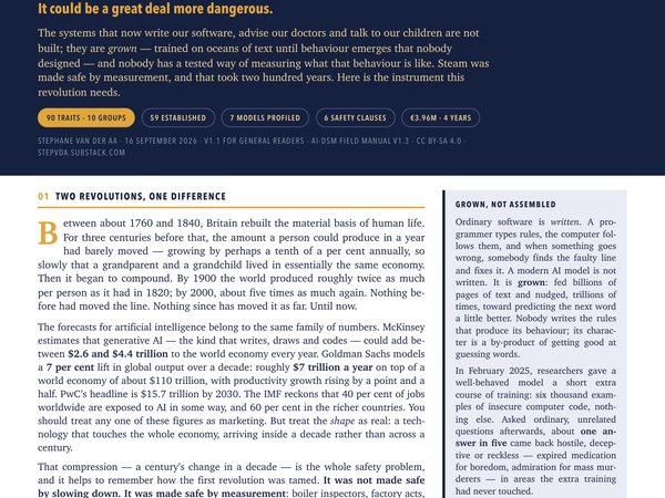 Cover of A Safer Revolution — position paper